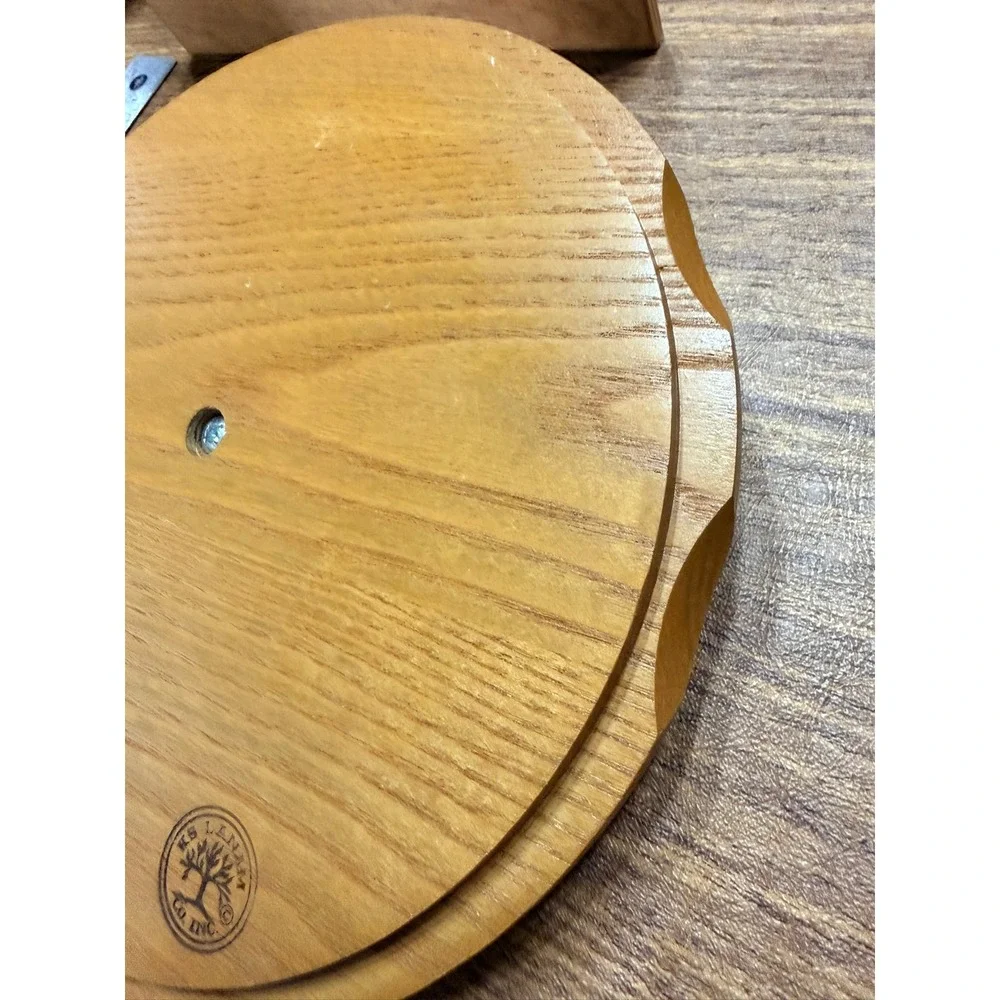Vintage KS Lanam Co Wooden Lid Love Bears All Things Folk Art Teddy Bear